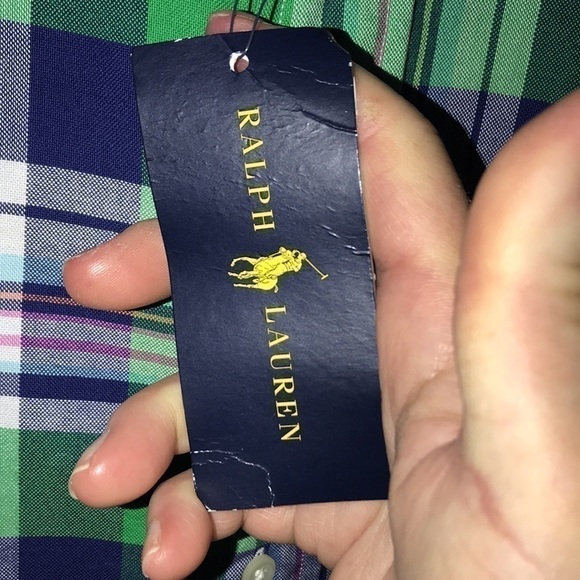 NWT Ralph Lauren Plaid Button-Down Shirt Size 4XB/4TG​​​ - Picture 6 of 10